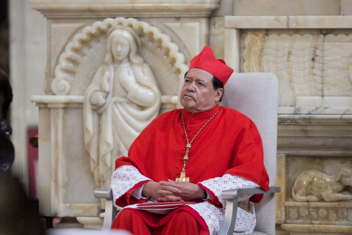 El cardenal emérito Norberto Rivera. (Archivo/Cuartoscuro)