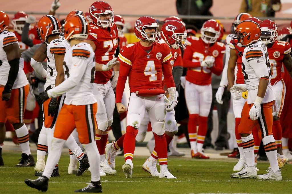 Chiefs eliminaron a los Browns en la ronda divisional (AFP)
