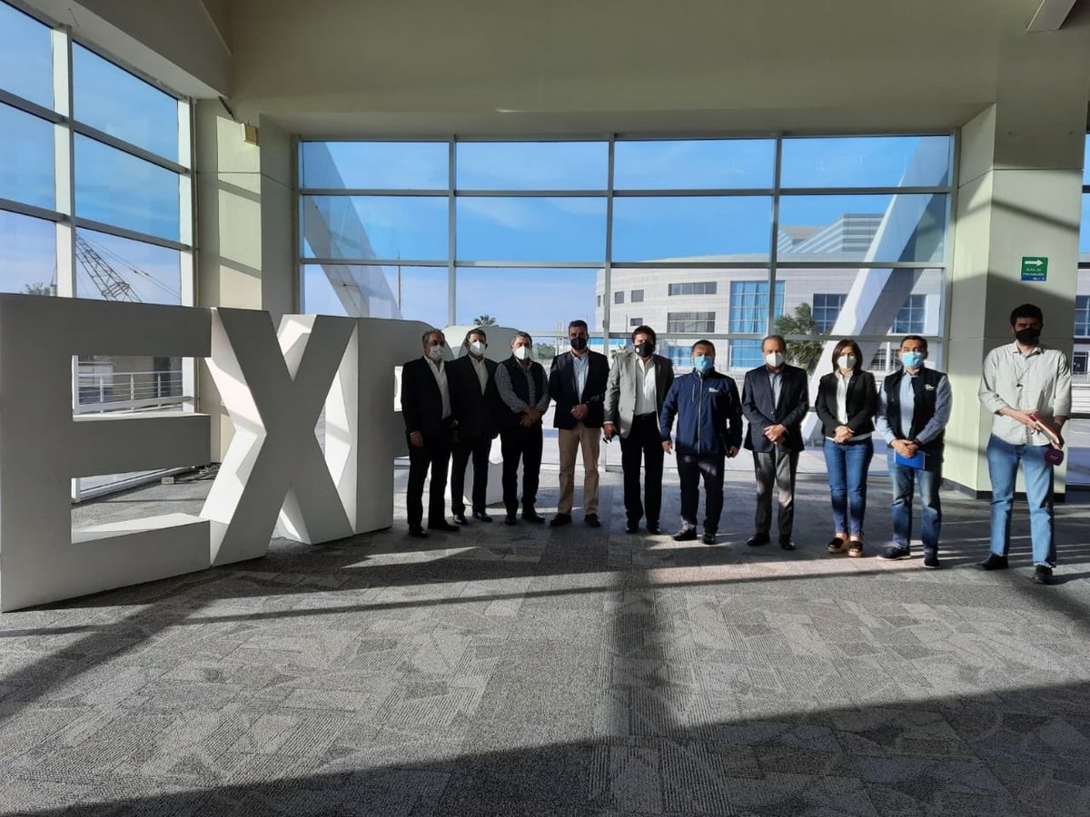Constructores visitan la Expo Tampico, en Tamaulipas