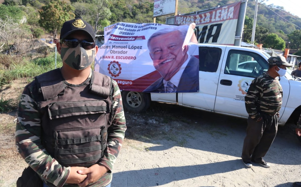 López Obrador concluyó en Juan R. Escudero, Guerrero su gira de trabajo de este fin de semana. (Javier Ríos)