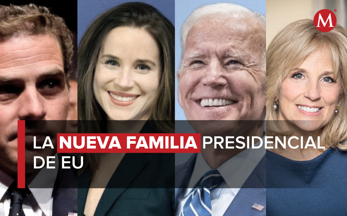 Nueva familia presidencial de EU. (Especial)