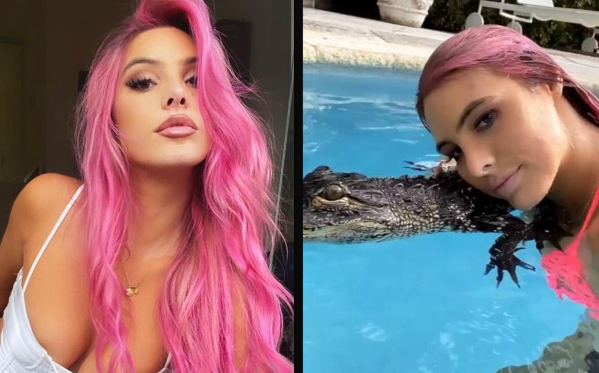 Acusan de maltrato animal a Lele Pons por posar con cocodrilo. (Instagram)