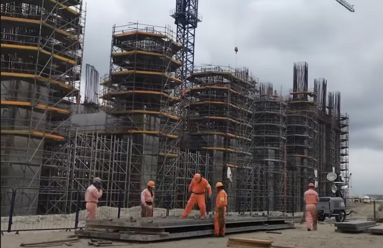 Avances en la construcción de la refinería de Dos Bocas en Paraíso, Tabasco. (Especial)