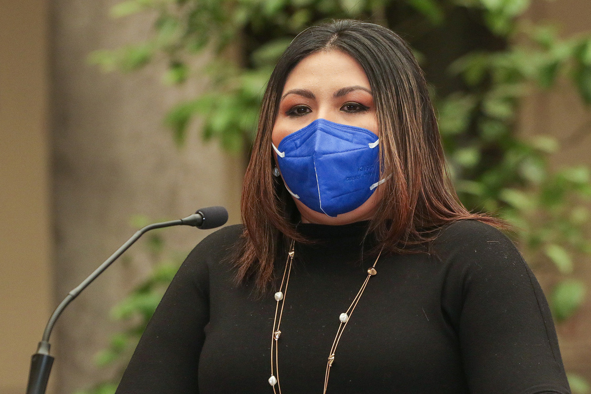 Genoveva Huerta Villegas, dirigente estatal del PAN. (Agencia Enfoque)