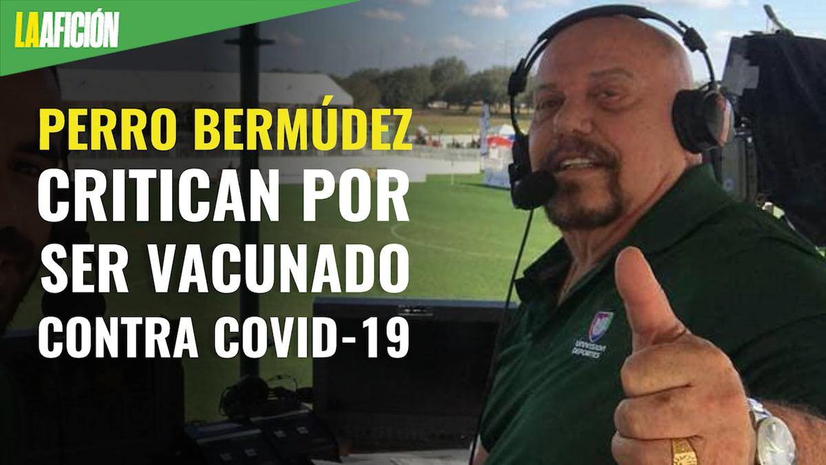 Perro Bermúdez. Critican por ser vacunado contra covid19; así responde