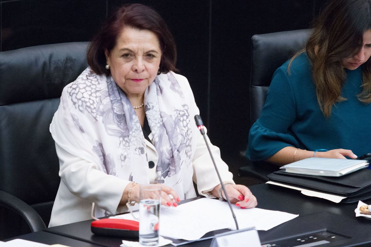 Celia Maya García fue propuesta por López Obrador para ser magistrada de la Suprema Corte de Justicia de la Nación. (Cuartoscuro)