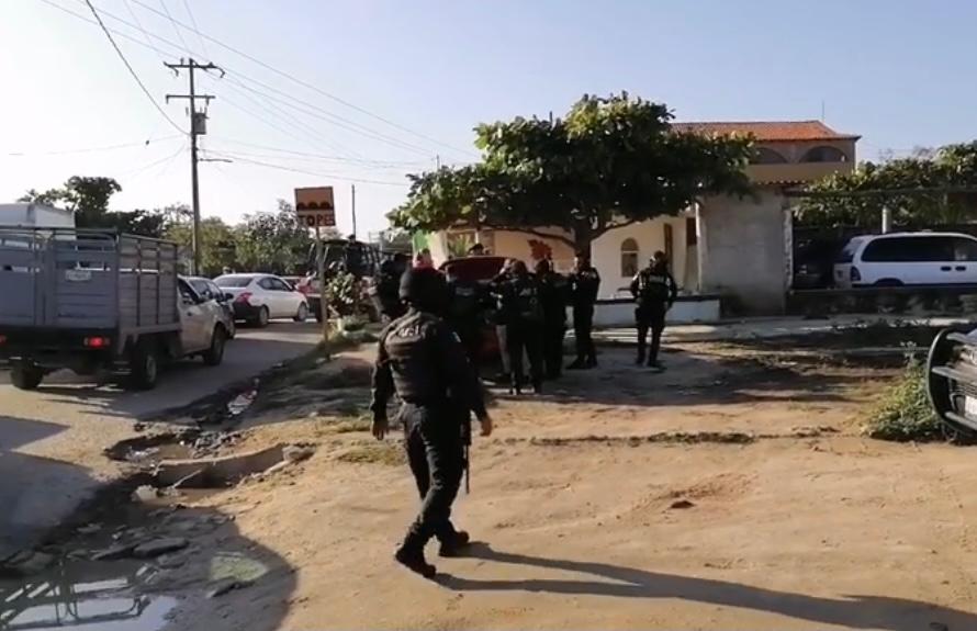 Los elementos de la policía reforzarán la seguridad en Las Choapas. (Especial)