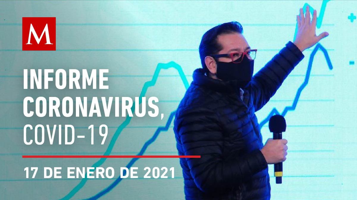 Informe diario por coronavirus en México, 17 de enero de 2021