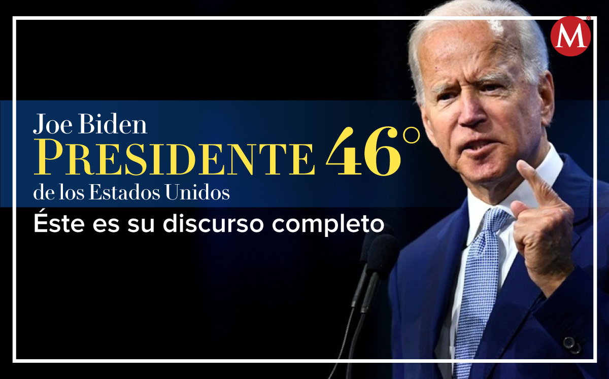 Joe Biden tomó protesta como nuevo presidente de los Estados Unidos. (Epecial)