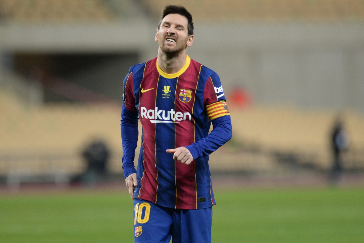 Messi es suspendido dos partidos tras expulsión en la Supercopa de España (AFP)