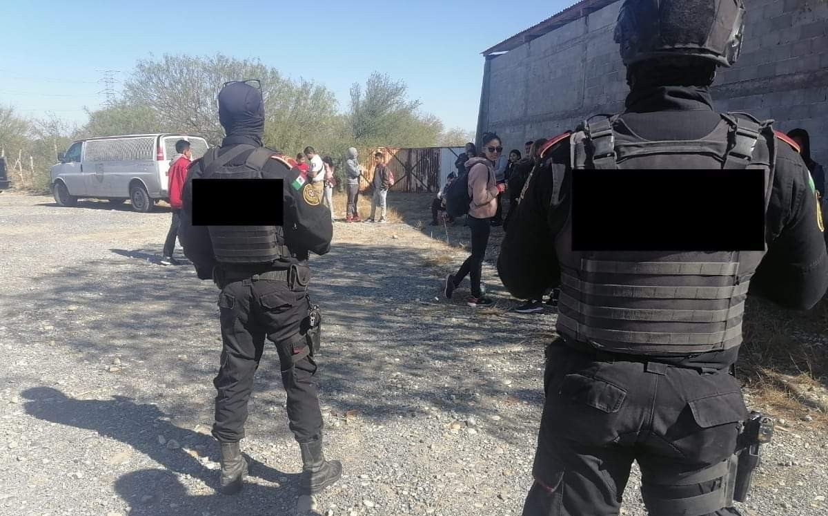 Policías de Tamaulipas encontraron a migrantes. (Cortesía)