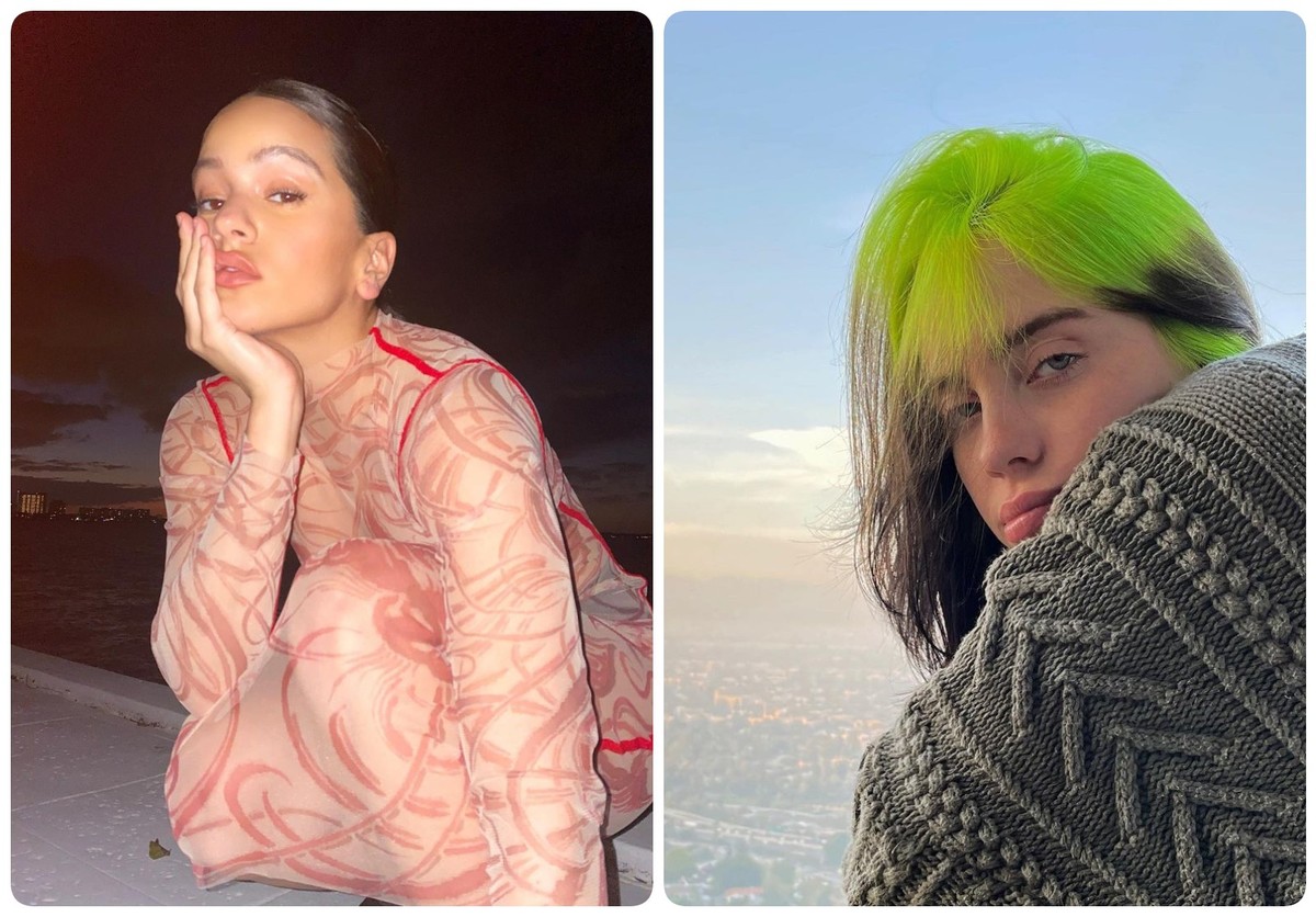 Rosalía y Billie Eilish