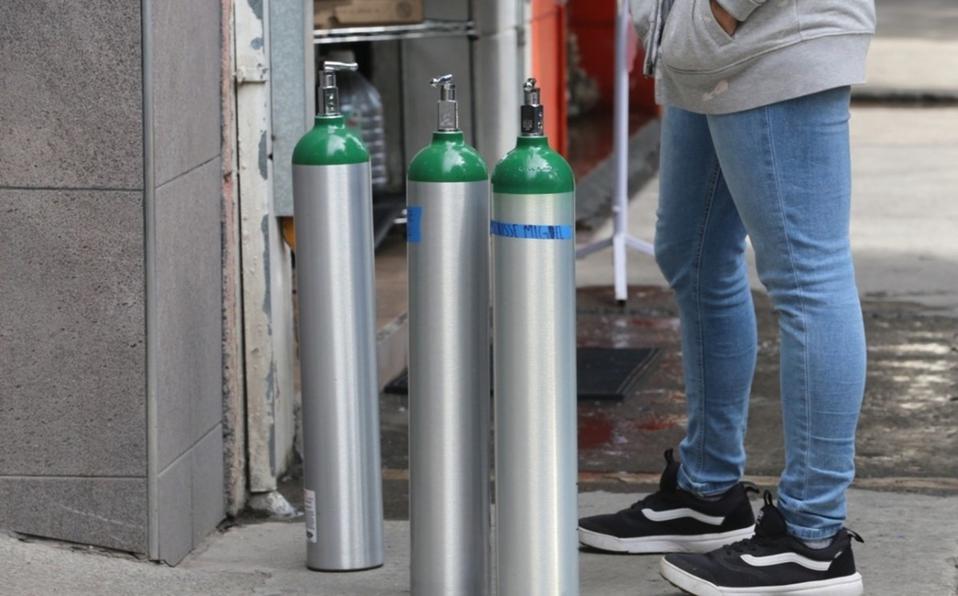 Tanques de oxígeno. (Milenio)