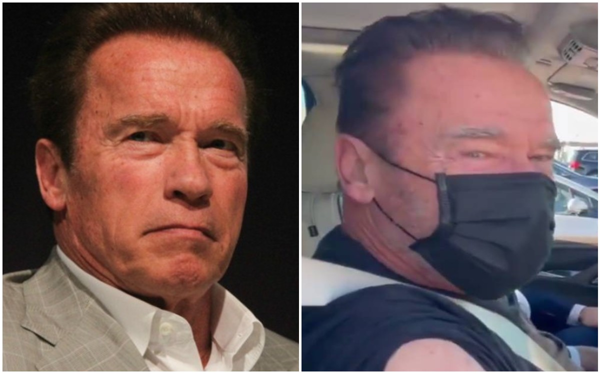 Arnold Schwarzenegger recibe vacuna contra covid-19 (Especial).