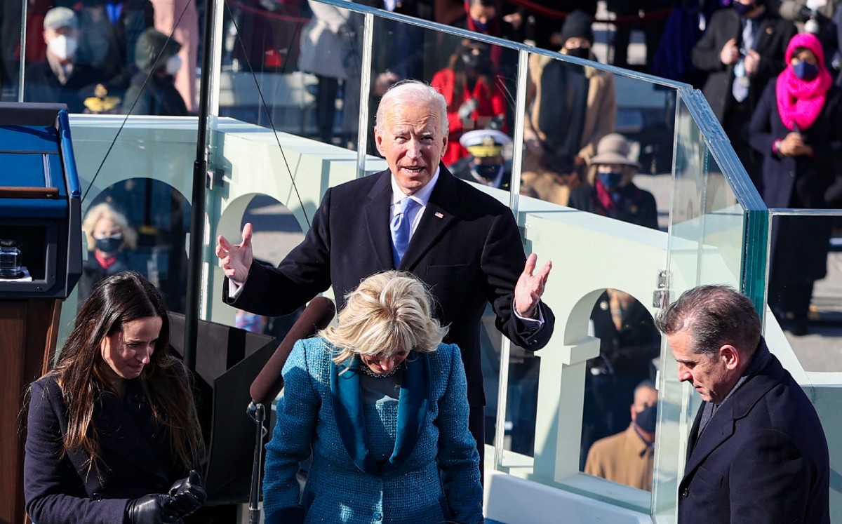 El primer discurso de Biden como presidente de Estados Unidos se caracterizó por llamar a la unidad. (AFP)