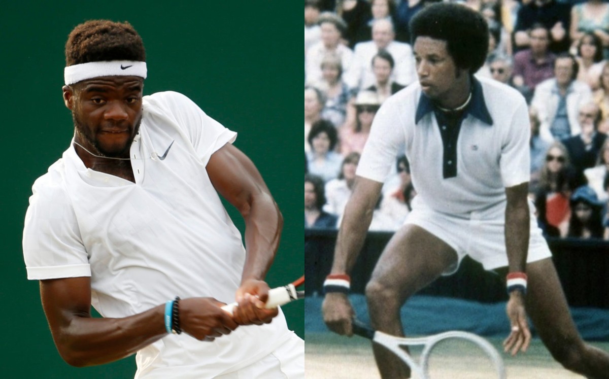 Frances Tiafoe y Arthur Ashe (AP/AFP)