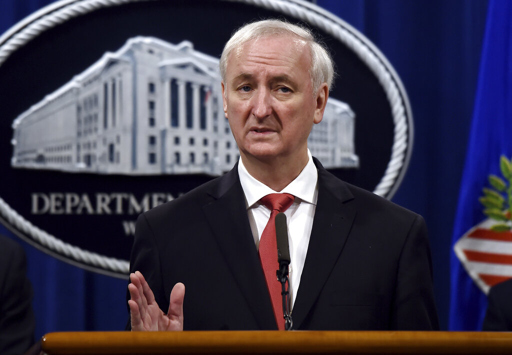 Jeffrey Rosen renunció al Departamento de Justicia de Estados Unidos. (AP)