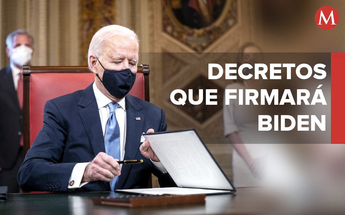 Joe Biden tiene una lista de 53 medidas ejecutivas a firmar en las próximas semanas | Especial