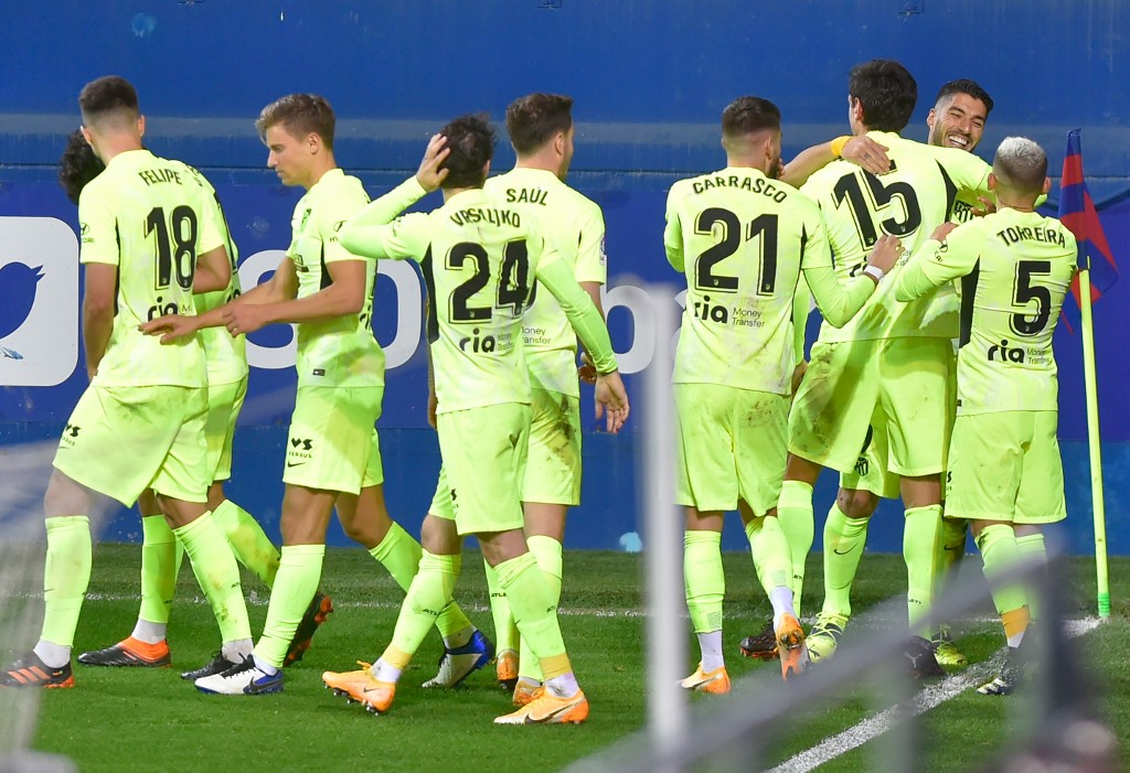 Atlético de Madrid venció al Eibar (AFP)