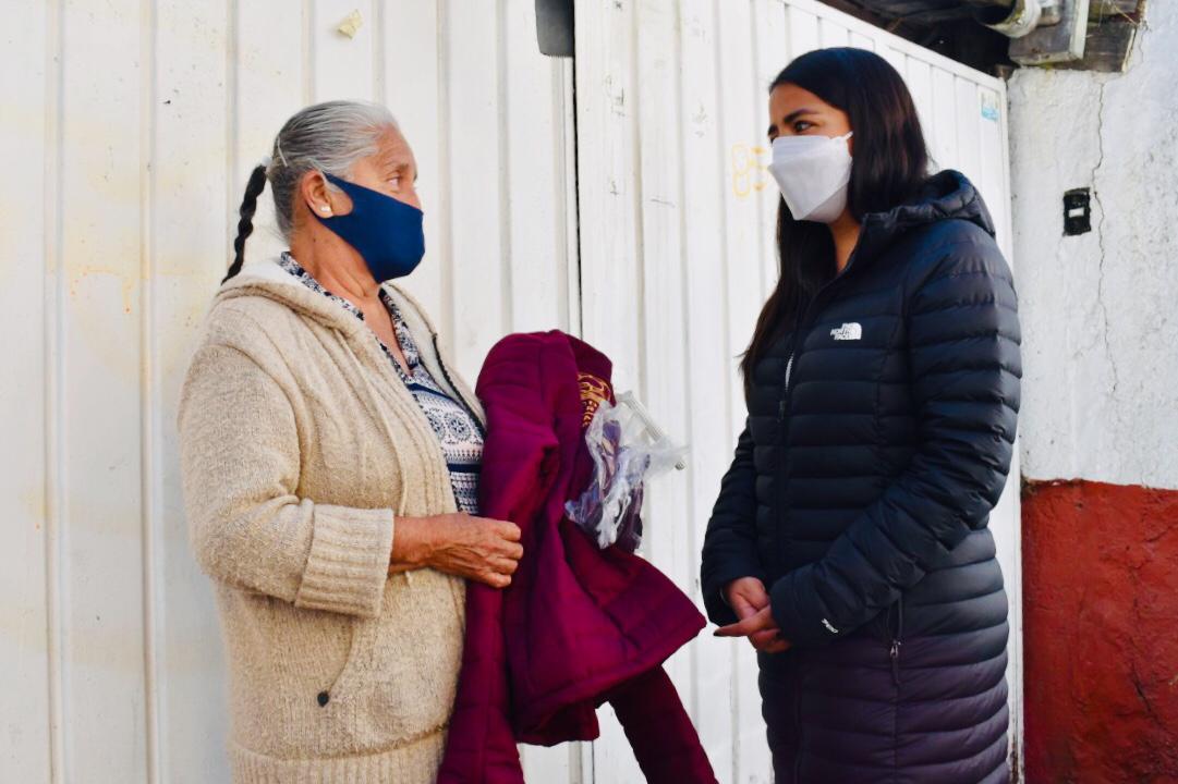 Entregarán unos 5 mil kits en toda la alcaldía Magdalena Contreras para apoyar a la población ante las bajas temperaturas.