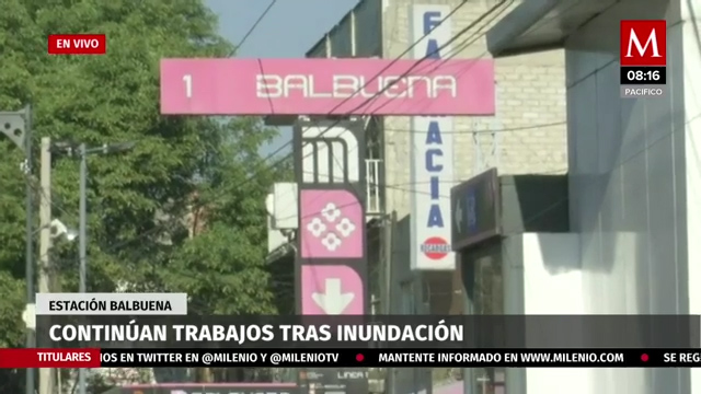 Estaciones de Línea 1 del Metro de CdMx se inundan de aguas negras