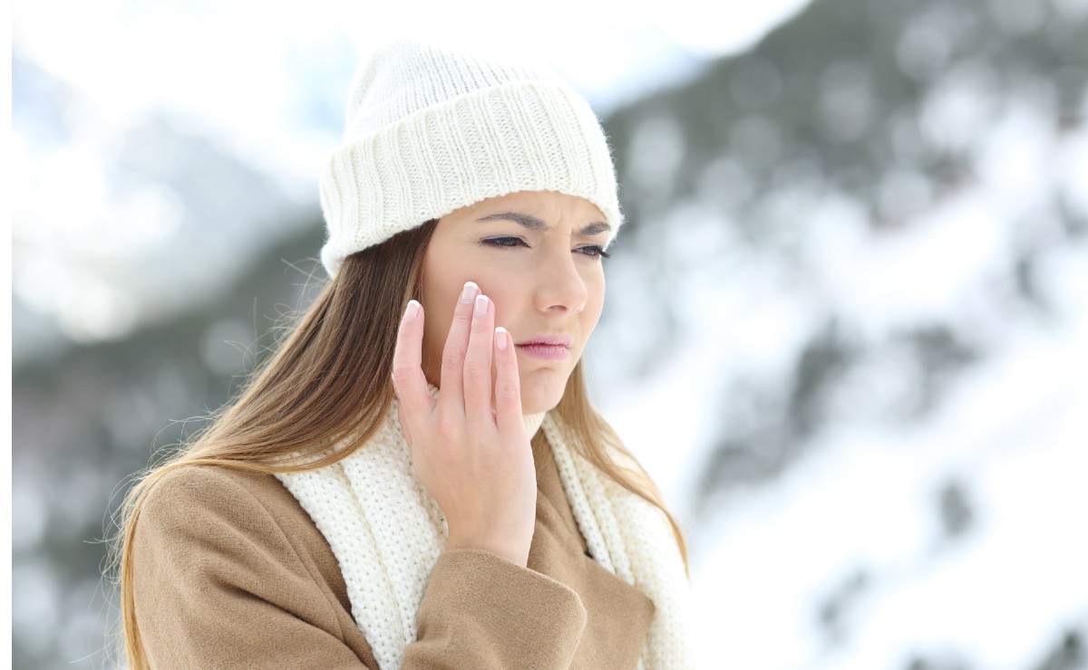 El frío puede causar daños severos a tu piel (Shutterstock)