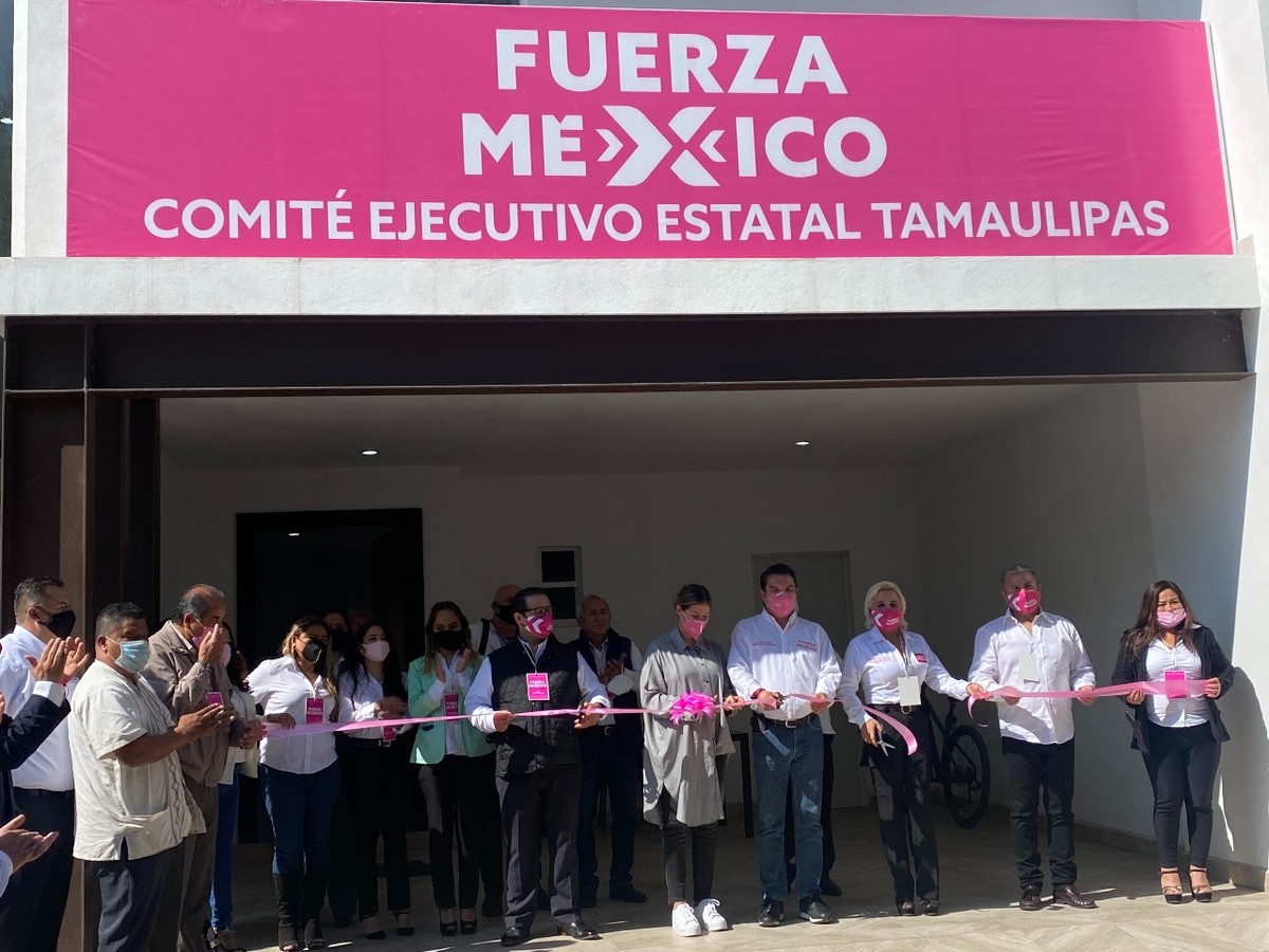 Fuerza por México abre oficina en Tamaulipas. (Antonio Hernández)