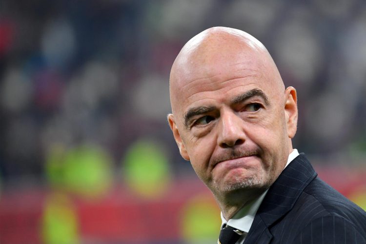 Gianni Infantino, presidente de la FIFA (AFP)