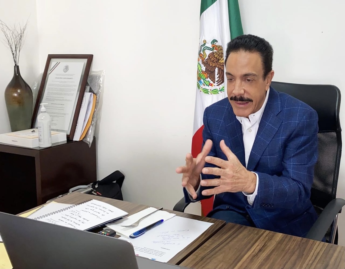 Omar Fayad Meneses, gobernador de Hidalgo. (Cortesía)