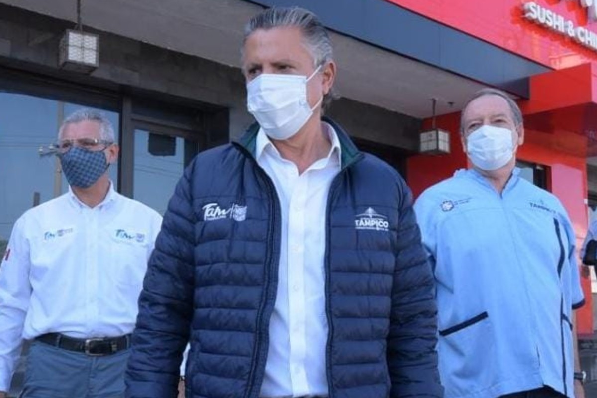 Alcalde de Tampico continúan con jornadas contra la pandemia.