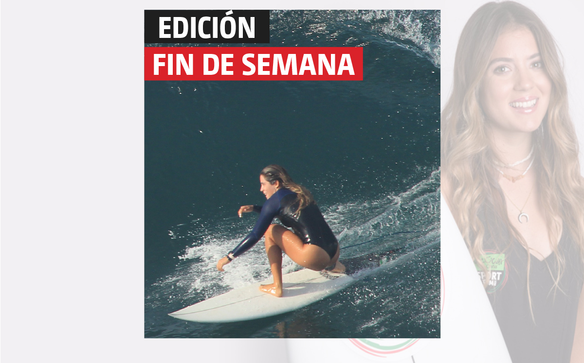 Ana Laura González, surfista mexicana (La Afición)