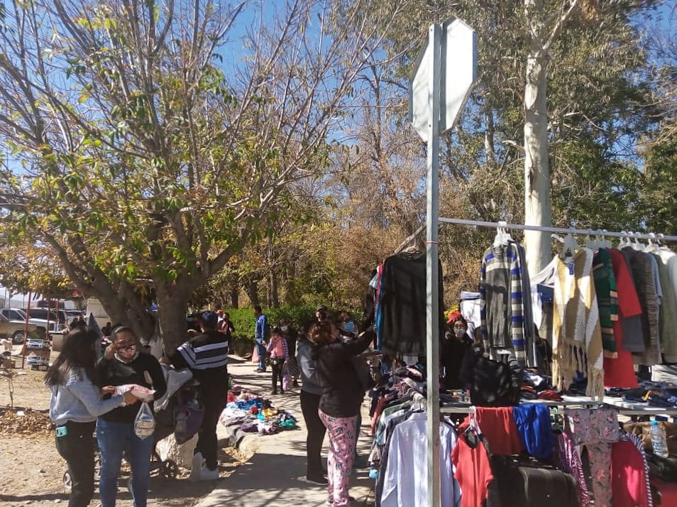Se realizó la clausura provisional del tianguis Álvaro Obregón. (Especial)
