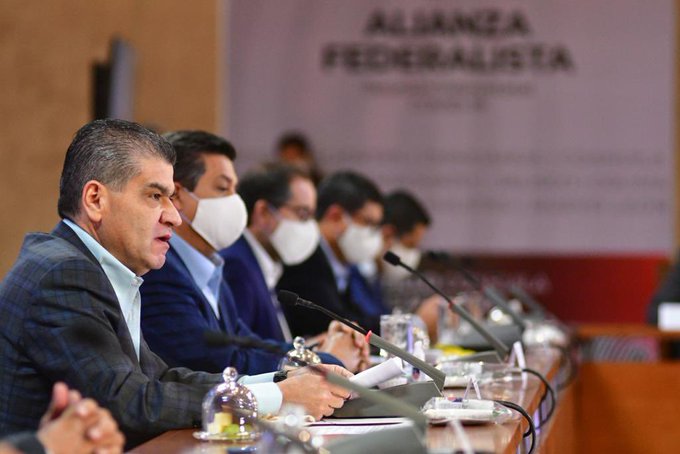 Los gobernadores analizaron diferentes temas de importancia. (Tomada de @mrikelme)
