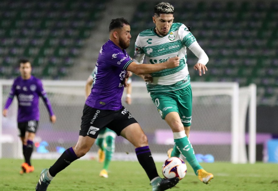 Santos Laguna sumó su primer punto como visitante, tras empatar sin goles con el Mazatlán FC. (@ClubSantos)