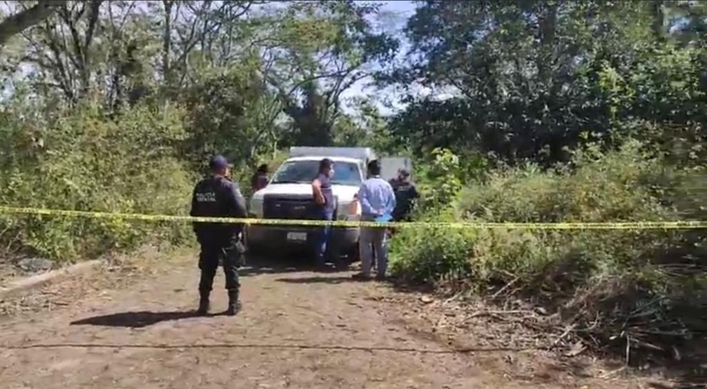 El área fue acordonada por elementos de seguridad. (Isabel Zamudio)
