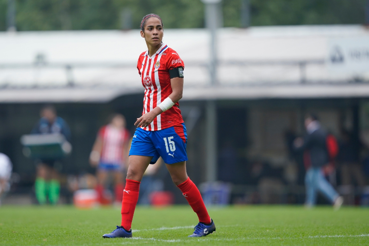 Carolina Jaramillo, jugadora de Chivas Femenil (Imago7)