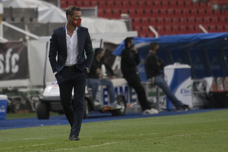 Diego Cocca durante el encuentro ante Tigres (Mexsport)