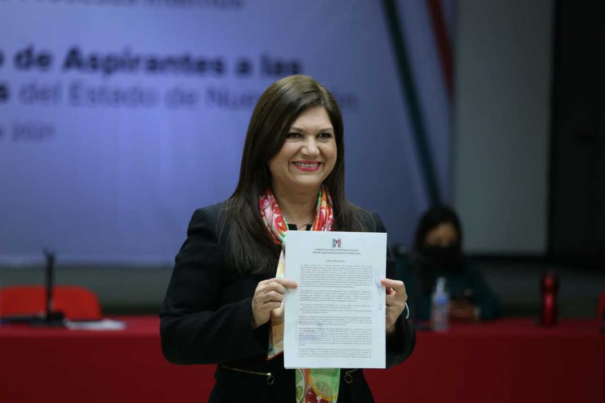María de Jesús Aguirre, va por el Distrito 8. Foto: Jorge López