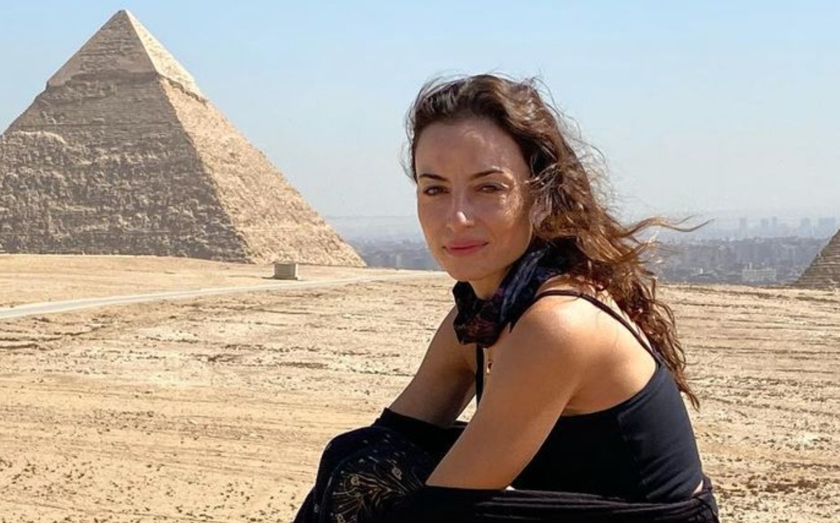 Marimar Vega viajó a Egipto hace unos meses (Instagram).