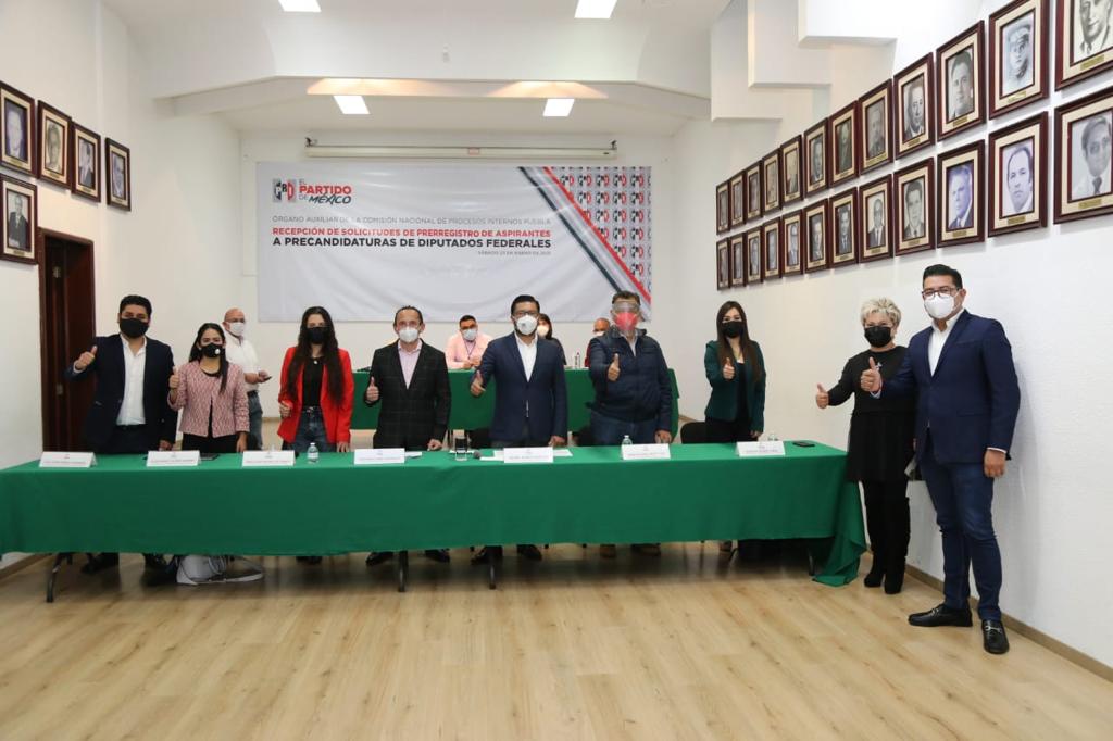 PRI registra a 8 militantes como aspirantes a diputados federales. (Especial)
