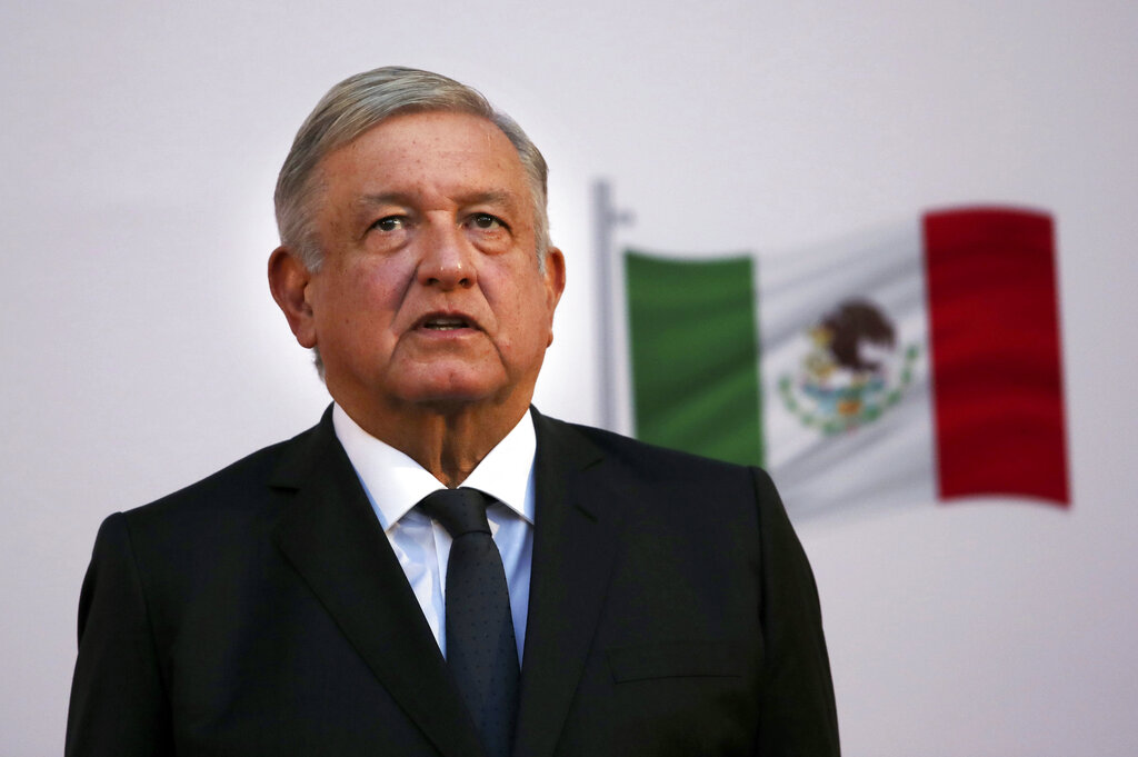 AMLO dio positivo a covid-19 este 24 de enero de 2021. (AP / Archivo)