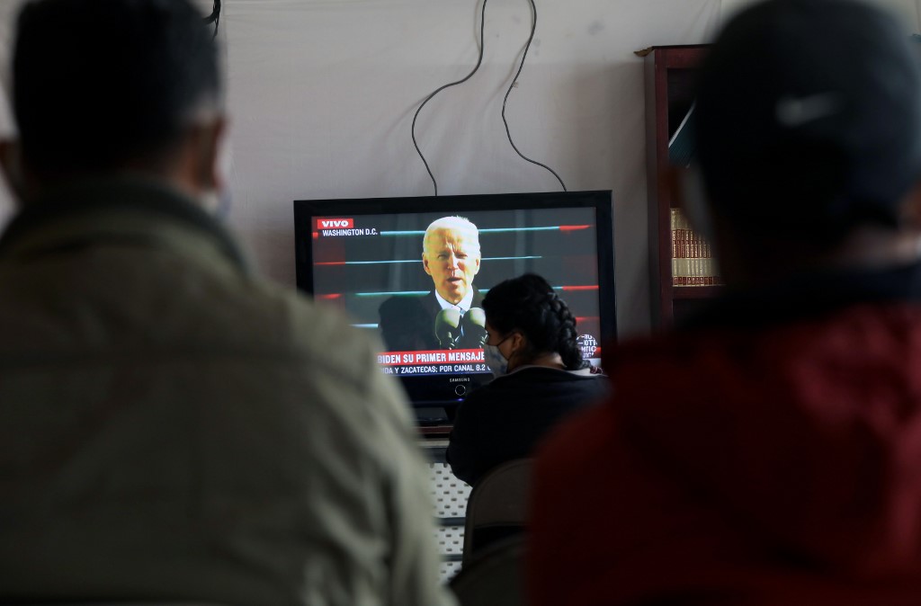 Los migrantes en Estados Unidos expresaron sentirse esperanzados con la llegada de Joe Biden a la Casa Blanca. (AFP)
