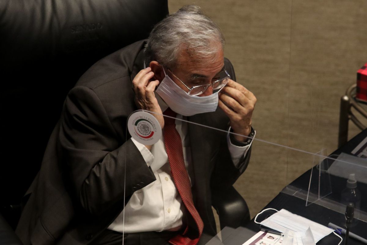 El senador con licencia Rubén Rocha informó que contrajo covid-19 nuevamente. (Cuartoscuro)