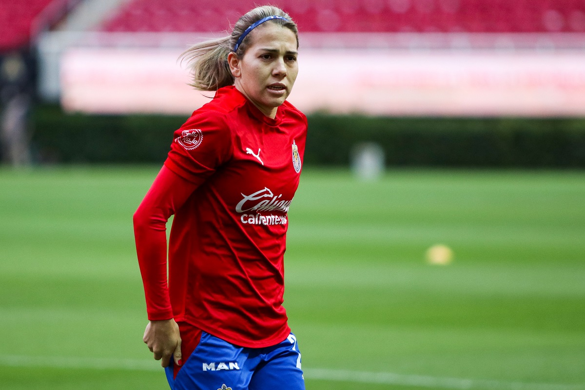 Alicia Cervantes, delantera de Chivas, es uno de los rostros nuevos en el Tri Femenil (Imago7)