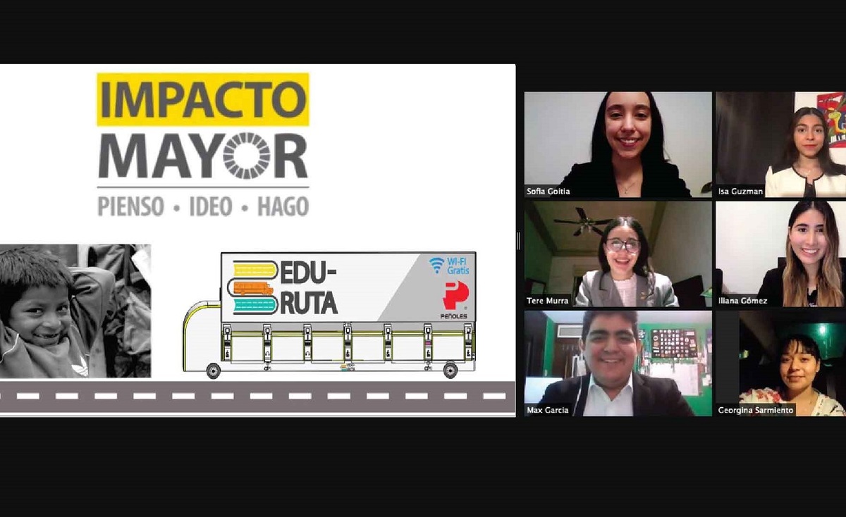 Los alumnos presentaron un proyecto de emprendimiento social. (Cortesía)