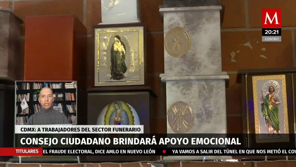 Entrevista, Salvador Guerrero, Consejo Ciudadano. Atención emocional para el personal funerario