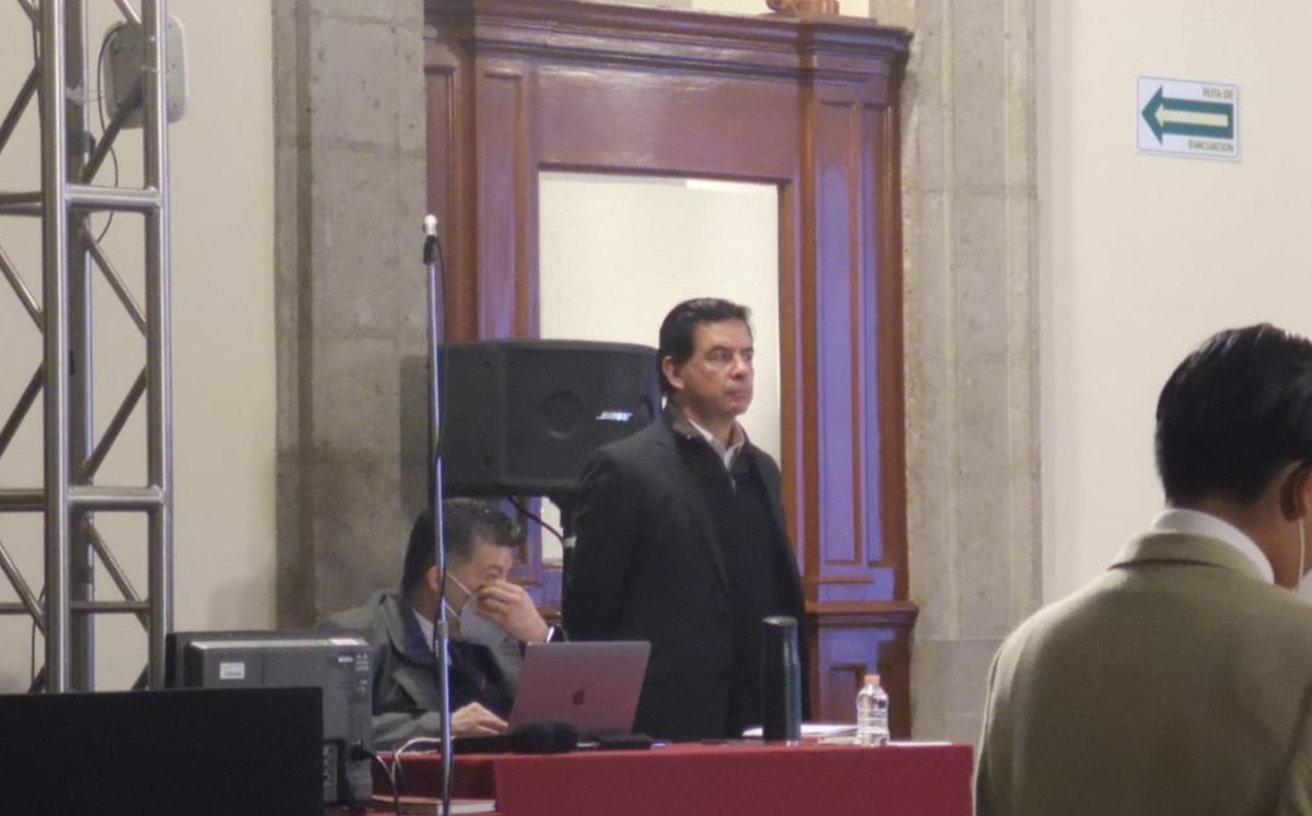 Jesús Ramírez Cuevas retoma actividades en La Mañanera de hoy. (Pedro Domínguez)