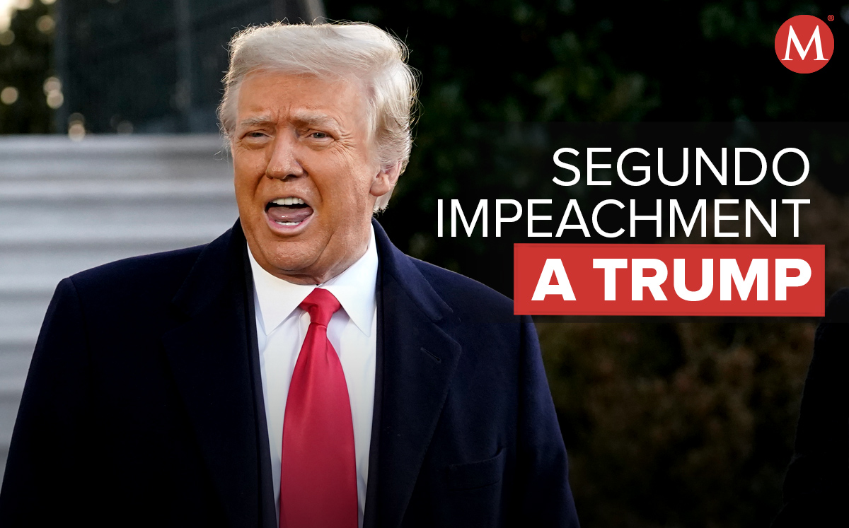 El ex presidente de Estados Unidos, Donald Trump, enfrentará oficialmente su segundo juicio político. (AP / Ilustración)