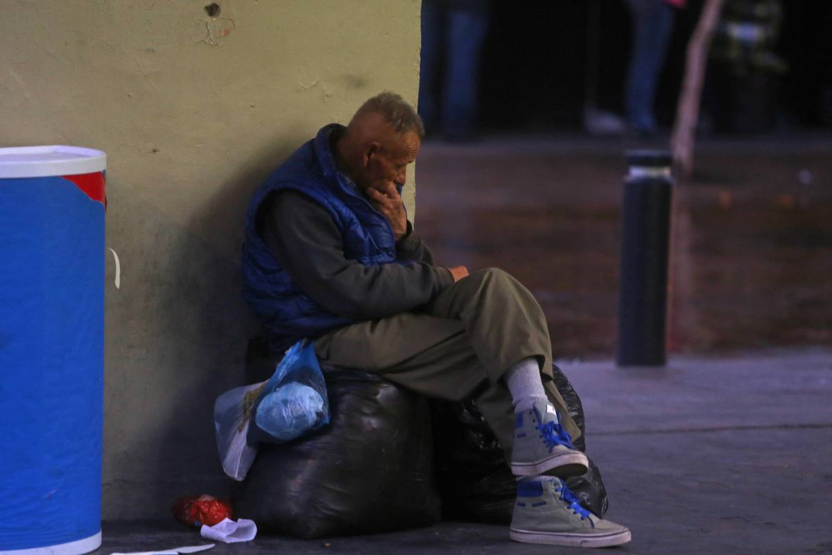 Ante aumento de personas en situación de calle, comedores incrementan apoyos. (Fernando Carranza)