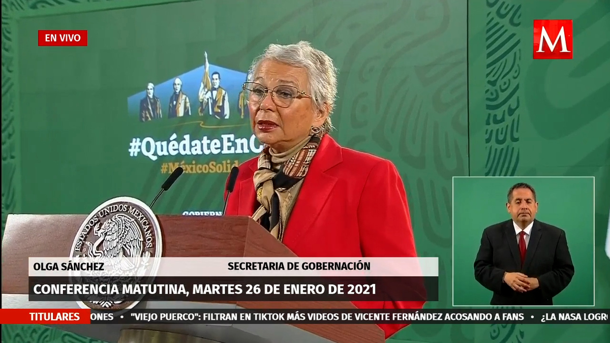Delincuencia está metida en mercado negro de tanques de oxígeno: Olga Sánchez Cordero